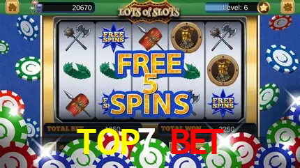 Slots na Plataforma TOP7 BET